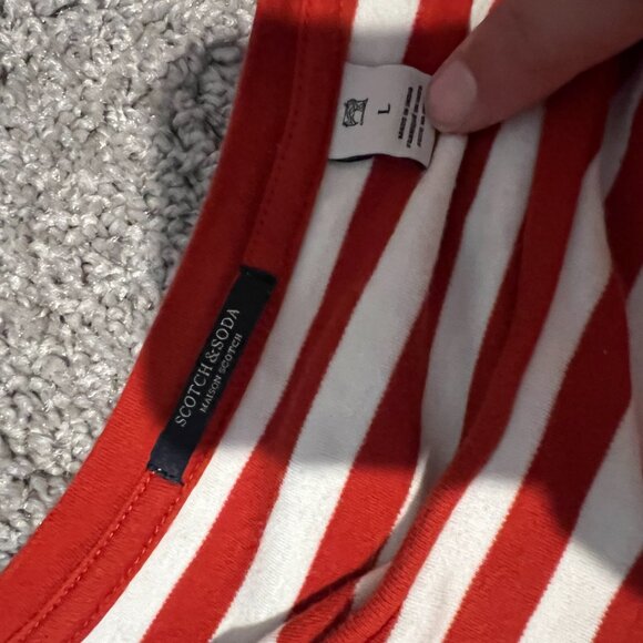 Scotch & Soda large striped top - Picture 8 of 8